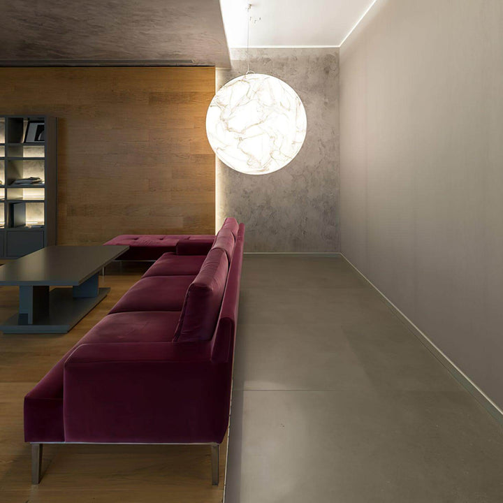 Lampe Pendante En Soie Moon
