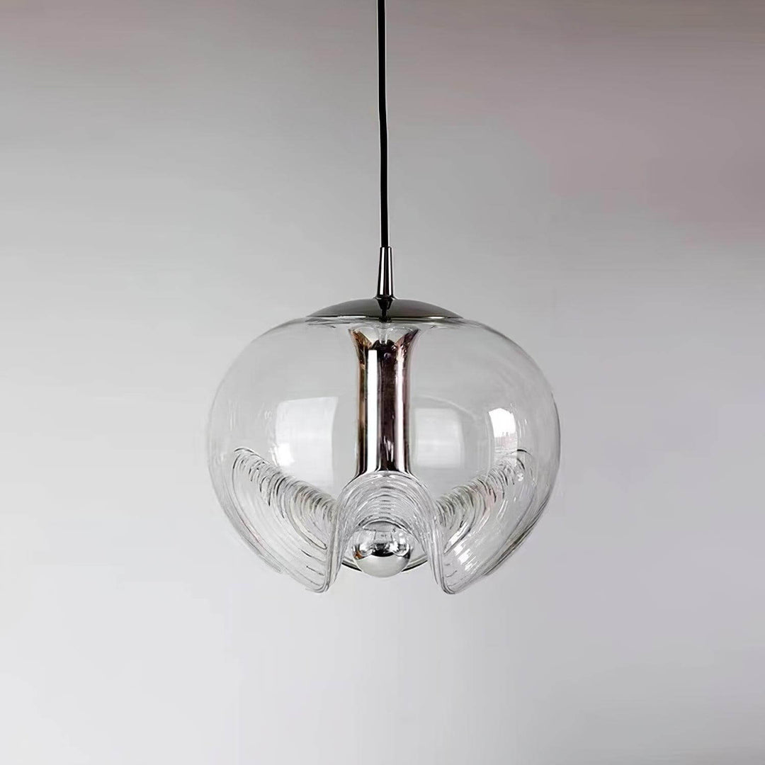 Suspension Design Ondulatoire - Éclairage Moderne