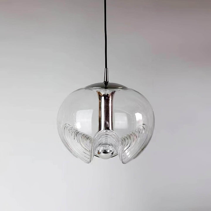 Suspension Design Ondulatoire - Éclairage Moderne