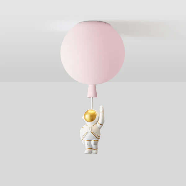 Plafonnier LED Moderne Lune/Astronautes