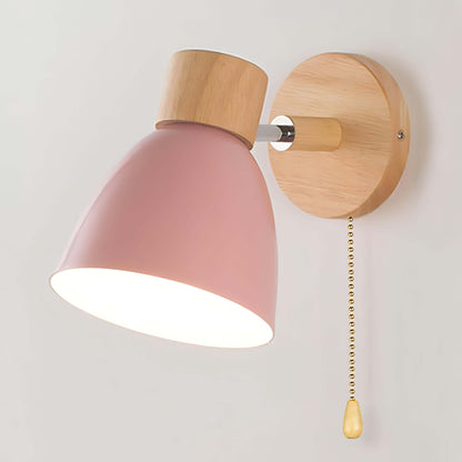 Lampe Murale Suspendue Nordique Moderne en Bois