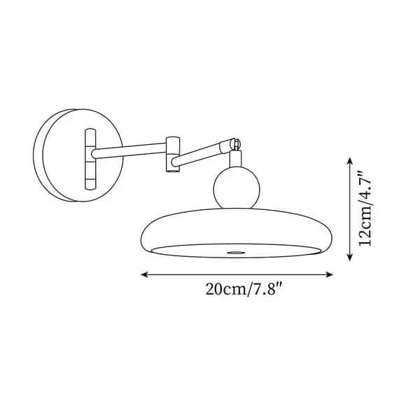 Lampe Murale Articulée - Éclairage LED Moderne