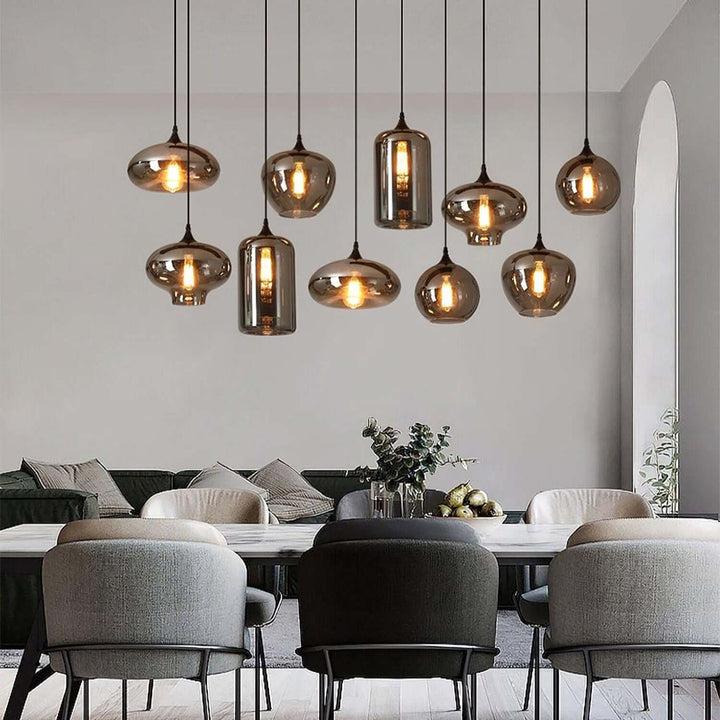 Suspension Verre Bouteille - Luminaire Design