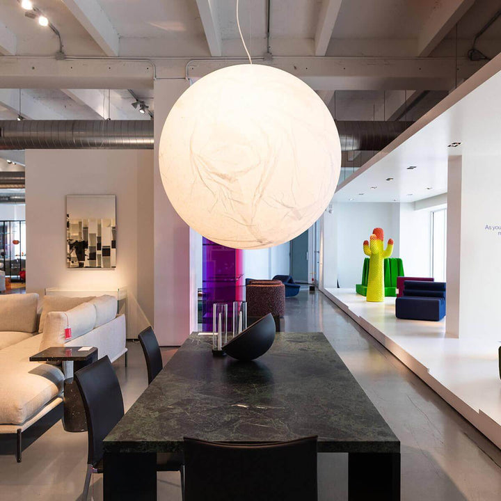 Lampe Pendante En Soie Moon
