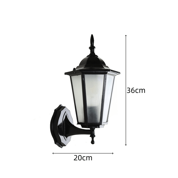 Applique Murale Extérieure Rétro - Luminaire Vintage