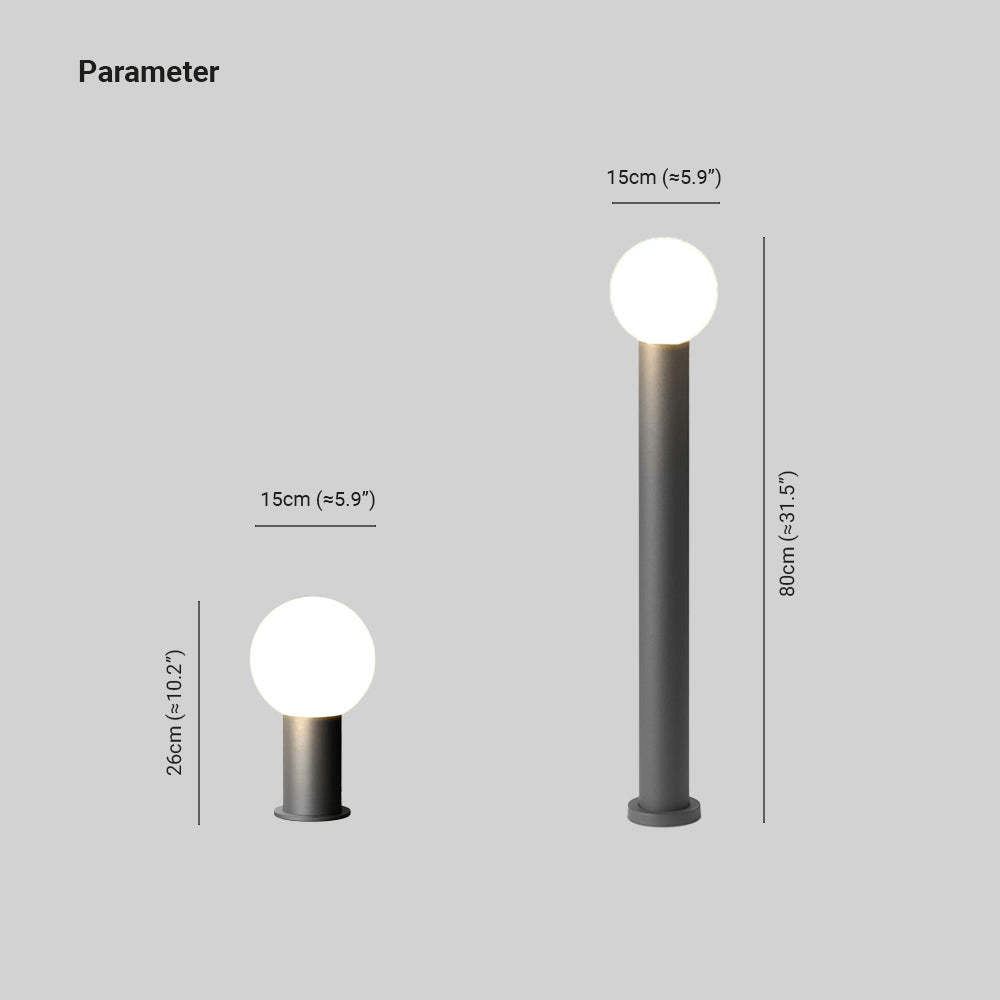 Lampadaire Extérieur LED Moderne - Éclairage Jardin