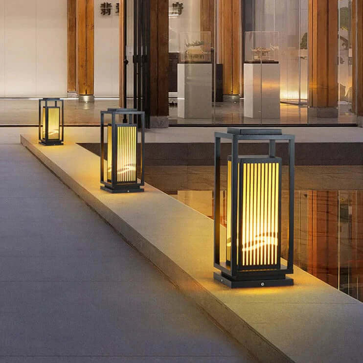 Lampe Solaire Extérieure - Éclairage Jardin Moderne