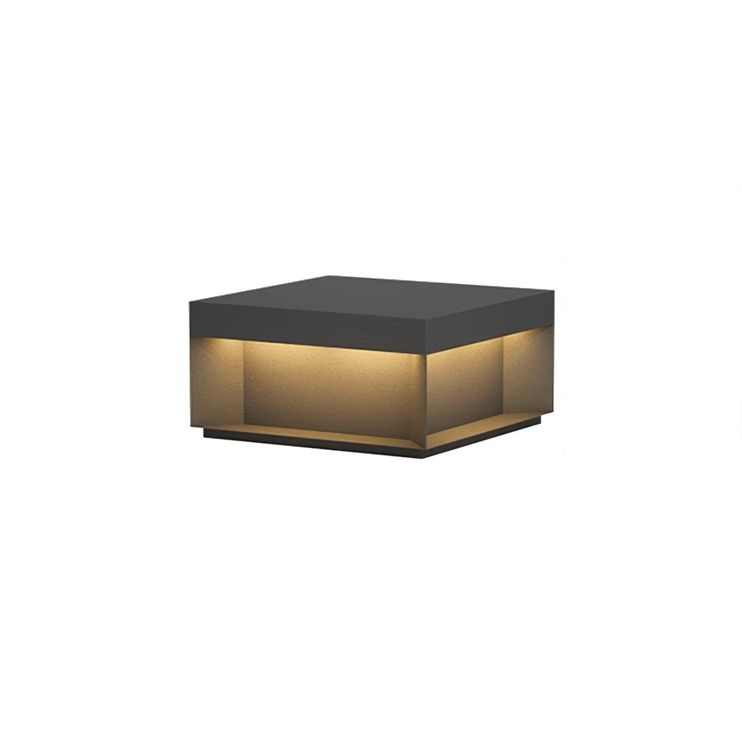 Boîtier Luminaire Extérieur - Éclairage Poteau Solaire LED