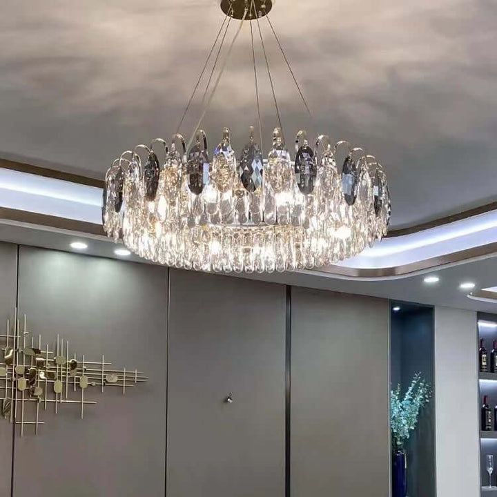 Lustre Cristal K9 - Éclat Moderne & Classique