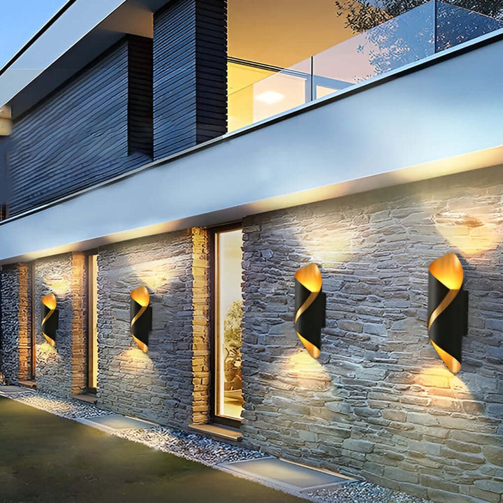 Applique Murale Extérieure Design Moderne - Éclairage LED IP66