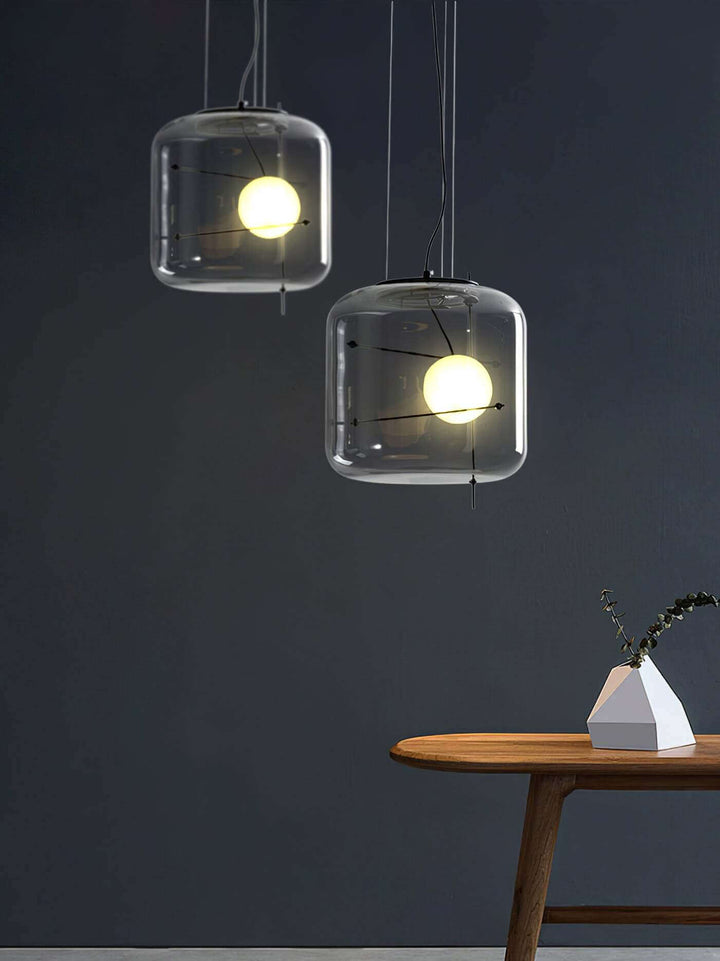 Lampe Pendante En Verre Plot