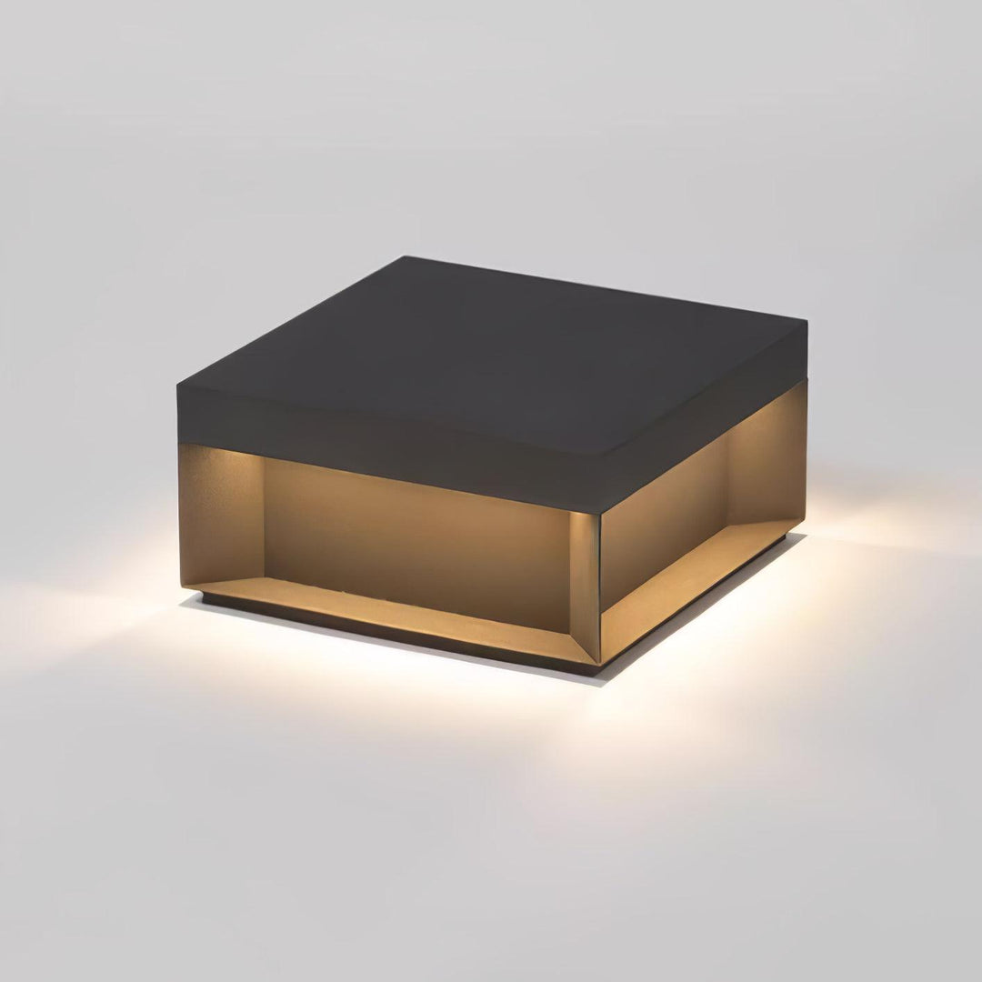 Boîtier Luminaire Extérieur - Éclairage Poteau Solaire LED