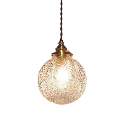 Suspension Luminaire Sphérique Style Colonial
