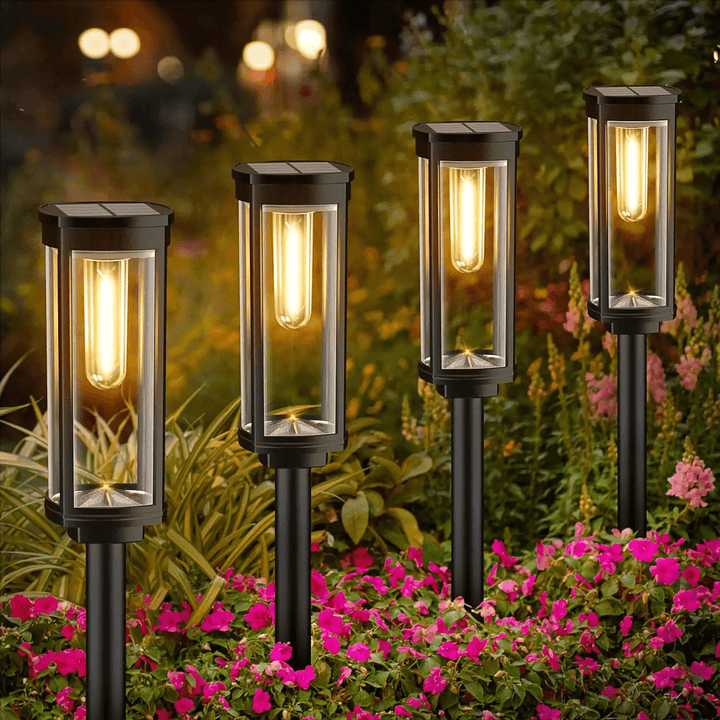 Lanternes Solaires Extérieures - Éclairage LED Durable
