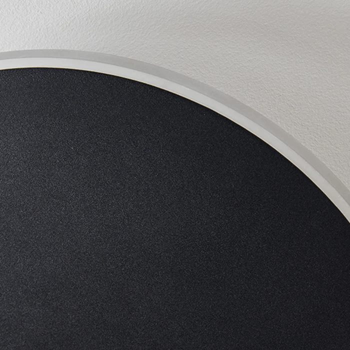 Applique Murale Extérieure LED Ronde - Éclairage Minimaliste
