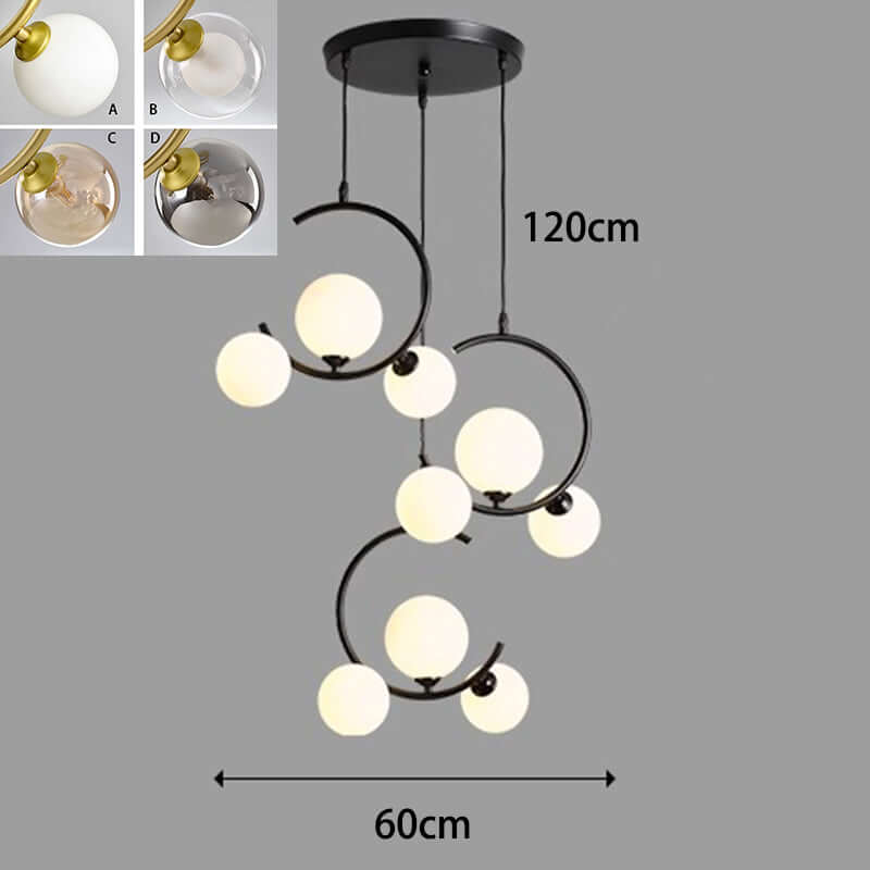 Lampe Pendante LED Moderne - Éclairage Intérieur Design