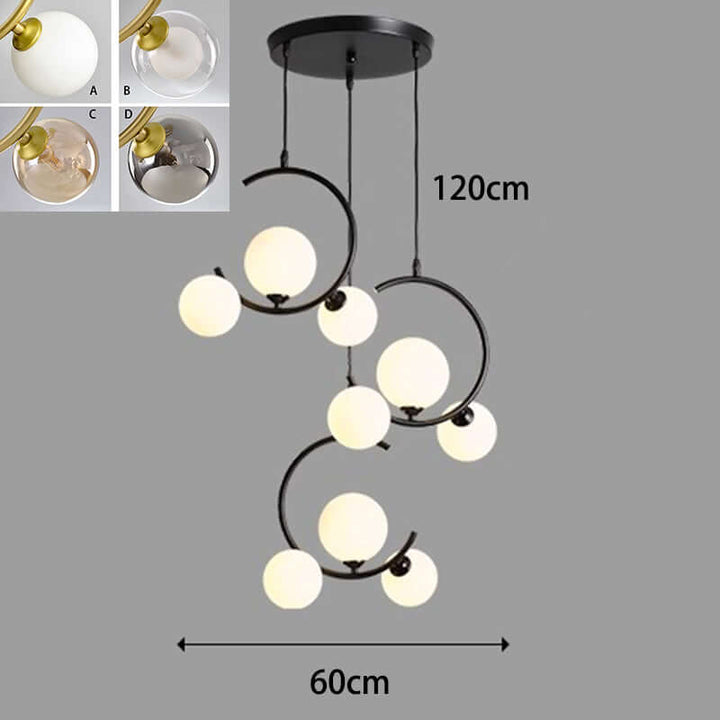 Lampe Pendante LED Moderne - Éclairage Intérieur Design
