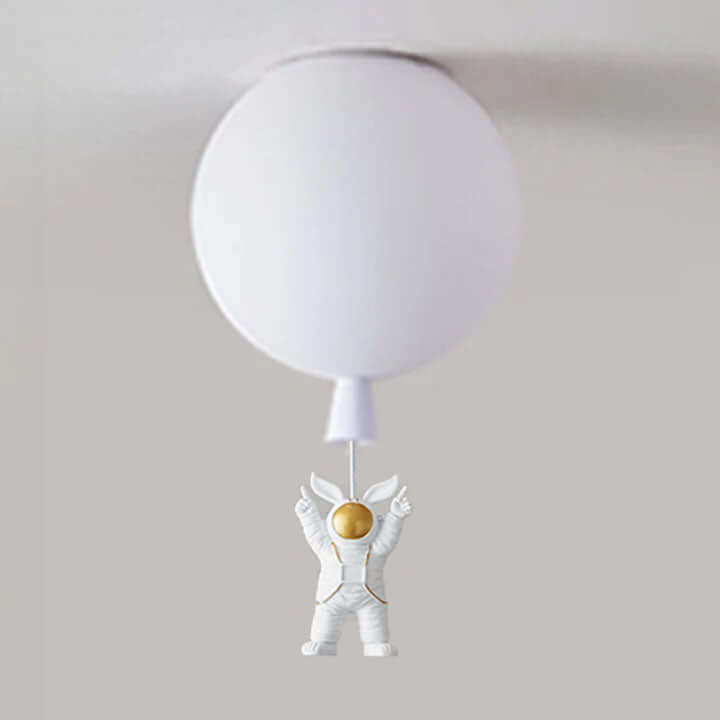 Plafonnier LED Moderne Lune/Astronautes