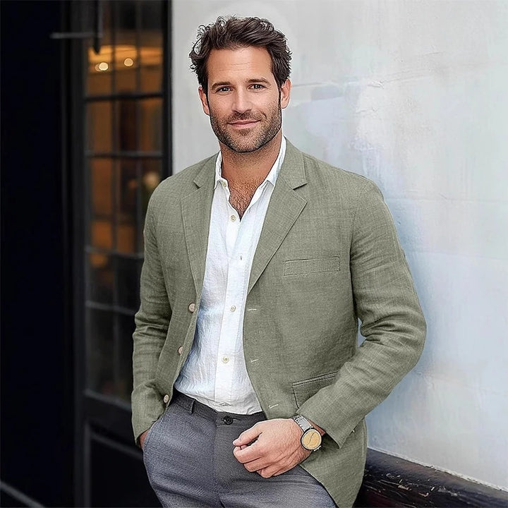 Blazer en Lin Léger pour l'Été - Style et Confort