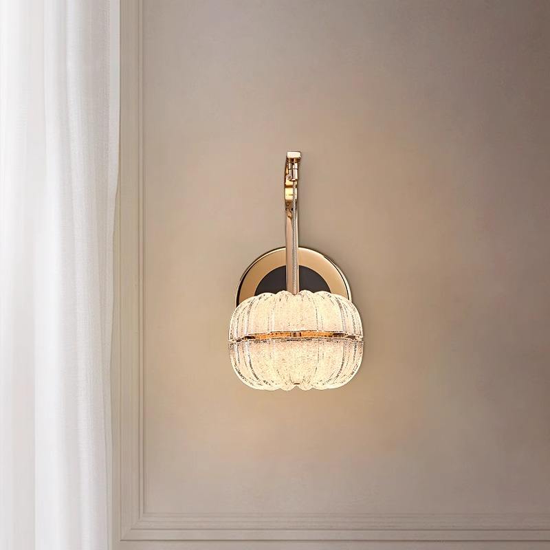 Lampe Murale De Luxe Style Citrouille