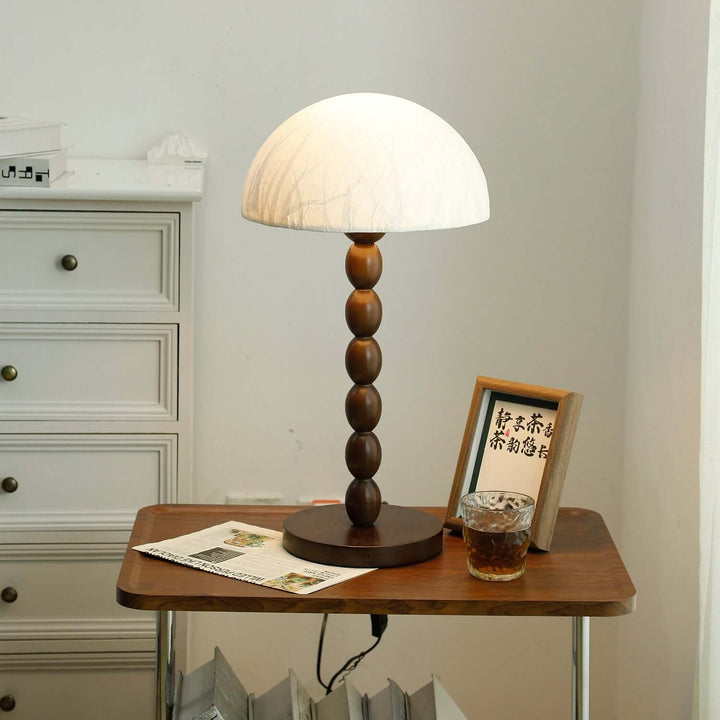 Lampe de table design abat-jour papier - Éclairage d'ambiance