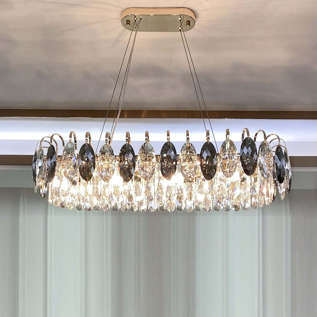 Luxueux Lustre En Cristal K9