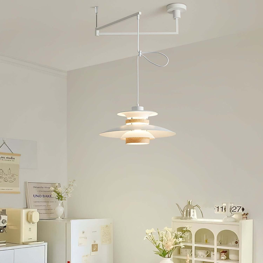 Mercero Lampe Suspendue Avec Bras Pivotant