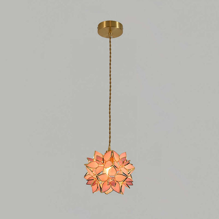Suspension Lumineuse Coquillage - Déco Intérieure Chic