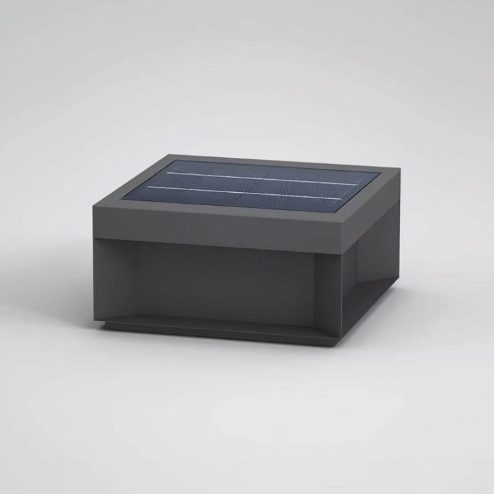 Boîtier Luminaire Extérieur - Éclairage Poteau Solaire LED