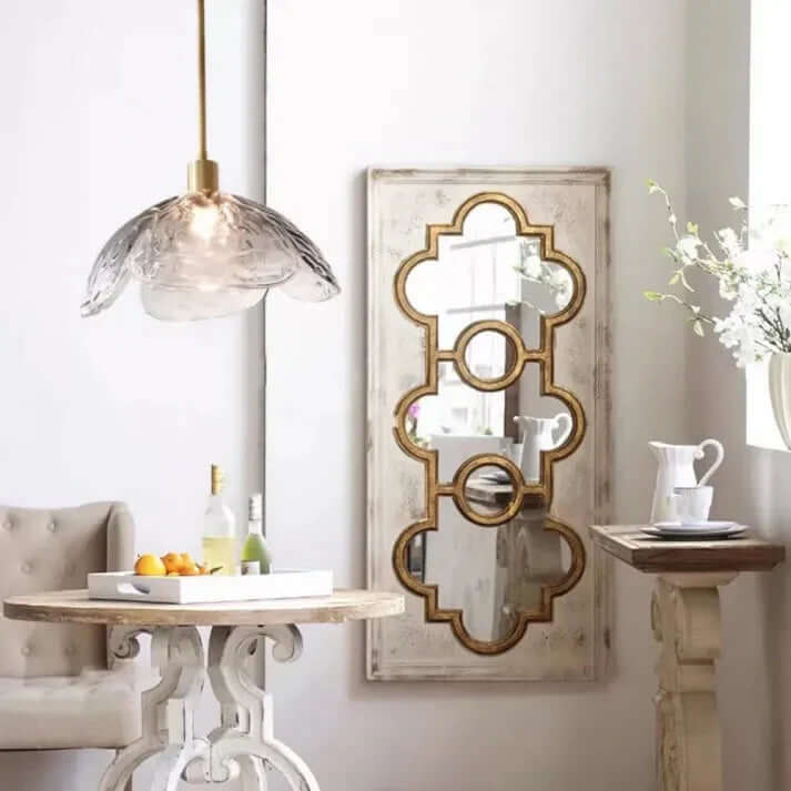 Lampe De Chevet Pendante Créative À Pétales De Fleurs