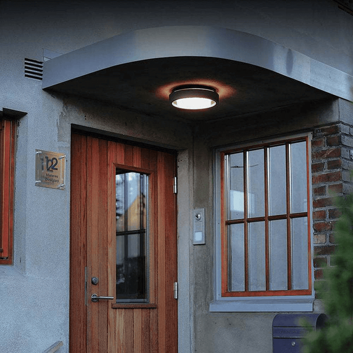Lampe Murale Extérieure LED Moderne - Plafonnier Intégré