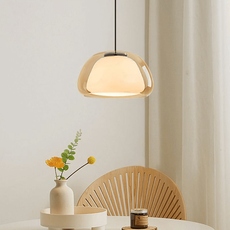 Suspension Lumineuse Verre - Éclairage Moderne Intérieur
