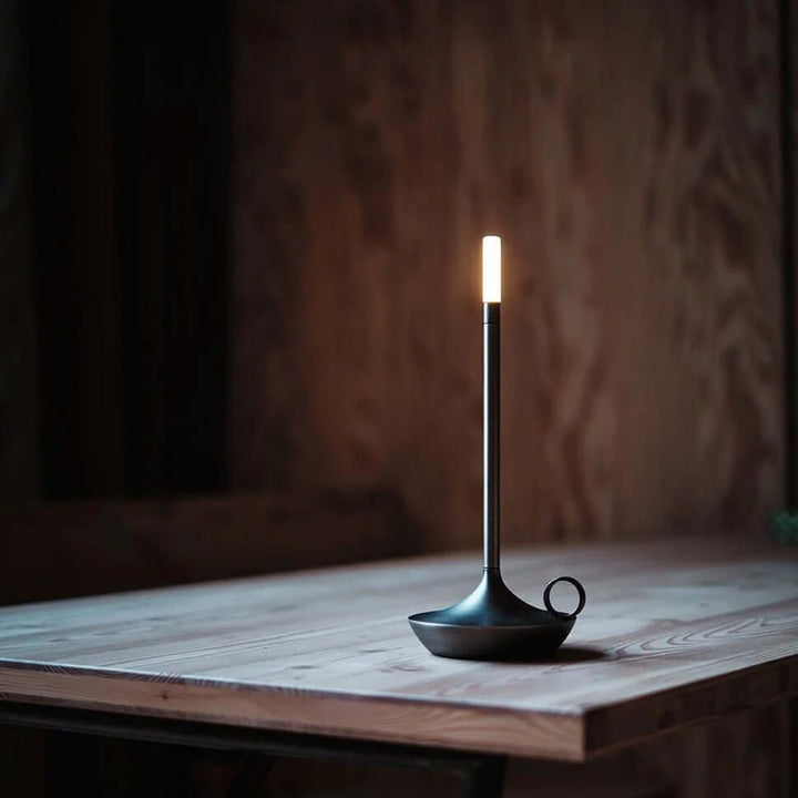Bougie décorative élégante - Éclairage d'ambiance tamisé