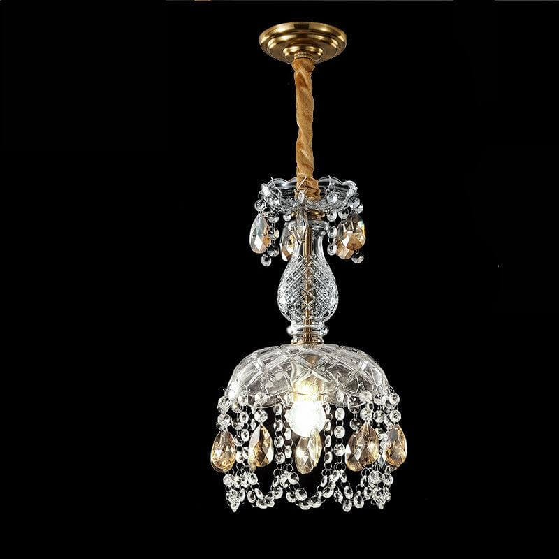 Suspension Lumineuse Cristal - Déco Intérieure