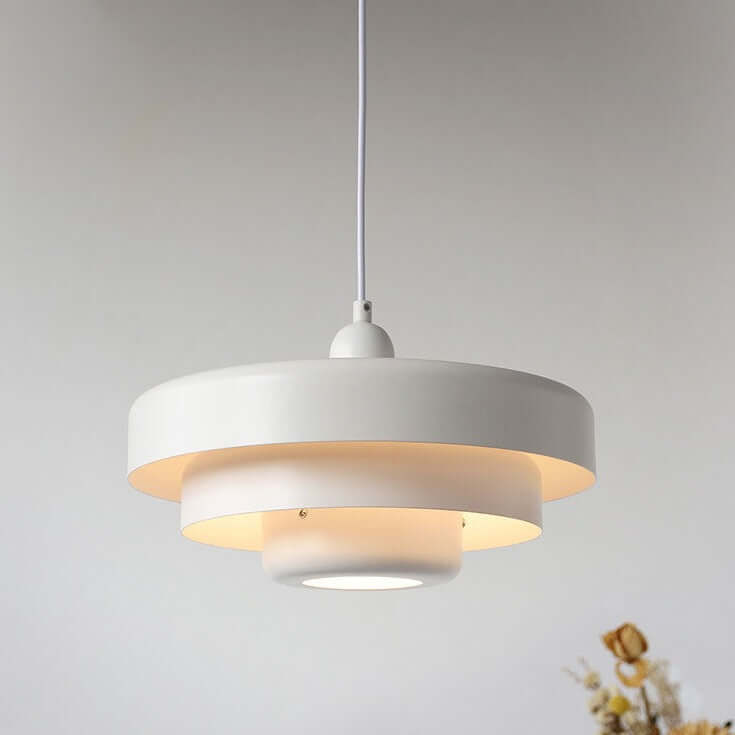 Suspension Luminaire Design Multicouche Vintage