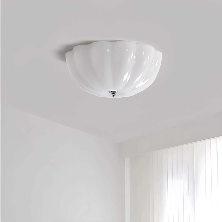 Plafonnier Coquille Opale - Luminaire Intérieur Design