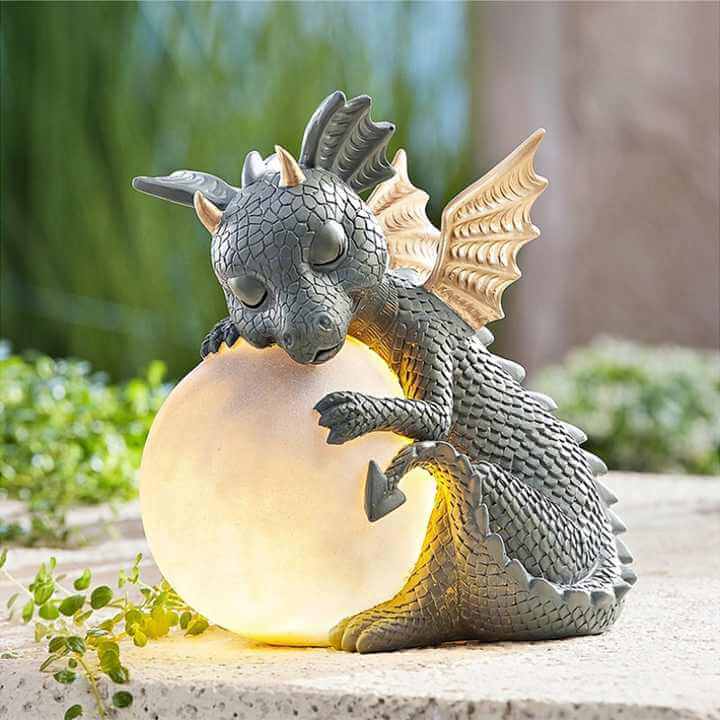 Lampe de Table LED Forme Dragon: Décoration Ambiance Douce