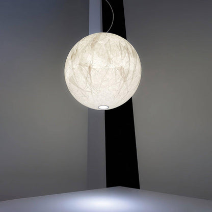 Lampe Pendante En Soie Moon
