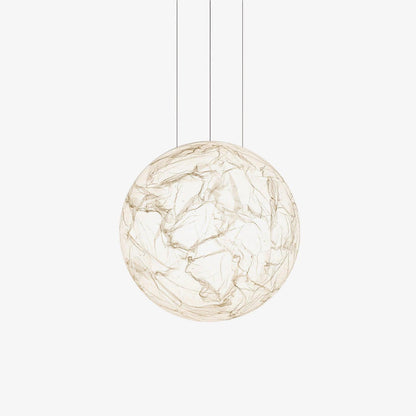 Lampe Pendante En Soie Moon