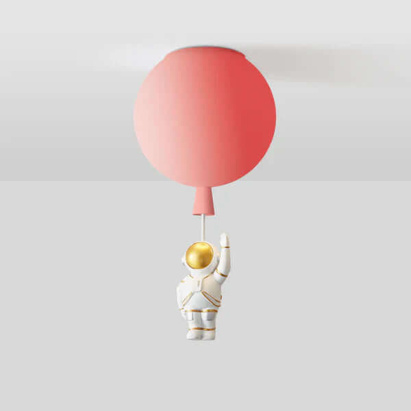 Plafonnier LED Moderne Lune/Astronautes