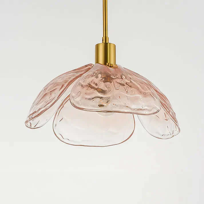 Lampe De Chevet Pendante Créative À Pétales De Fleurs