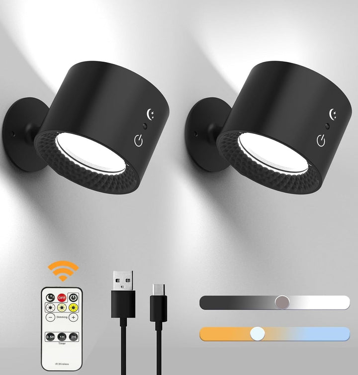 Lampe LED Moderne Sans Fil - Flexibilité 360°