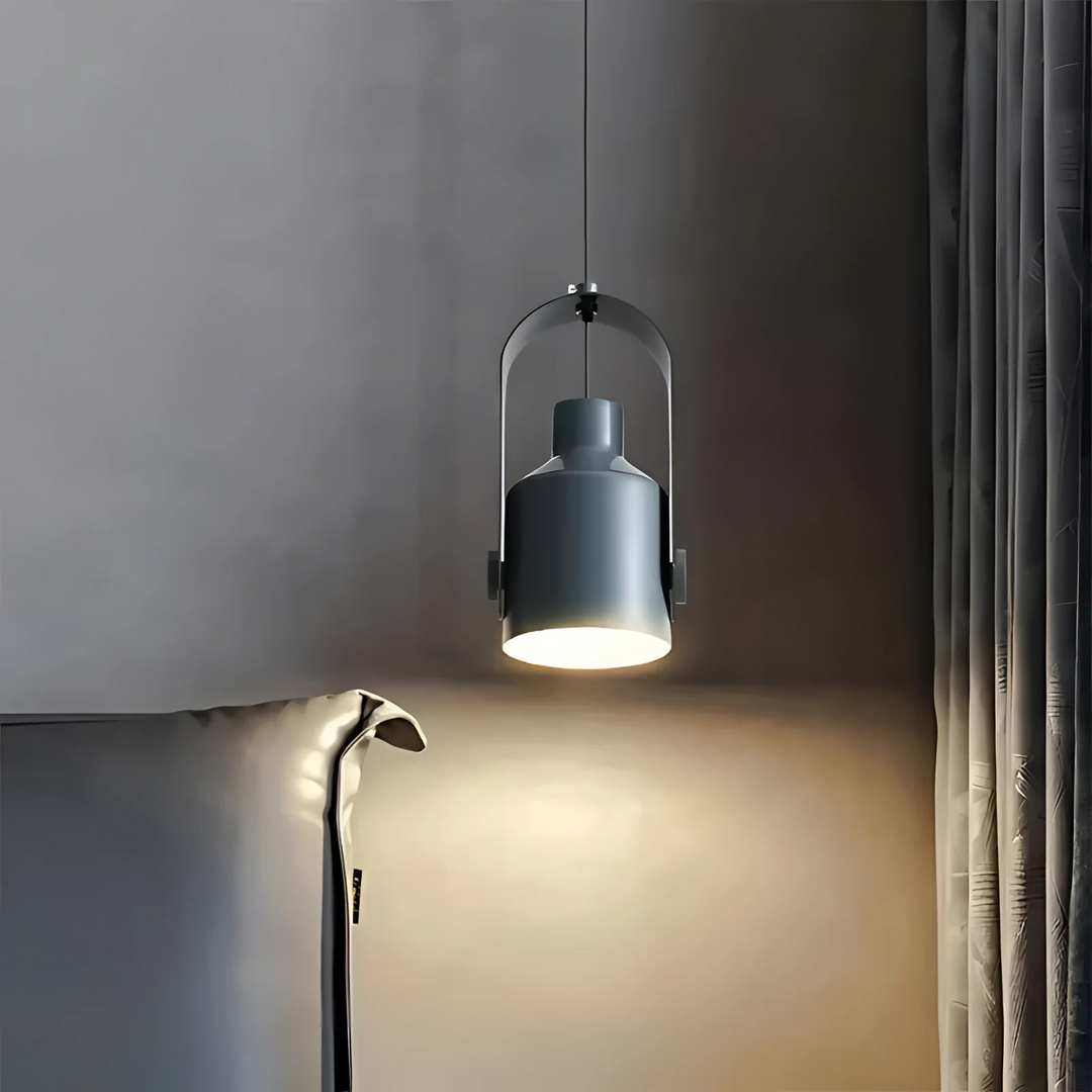 Suspension Luminaire Design Nordique Bois Métal