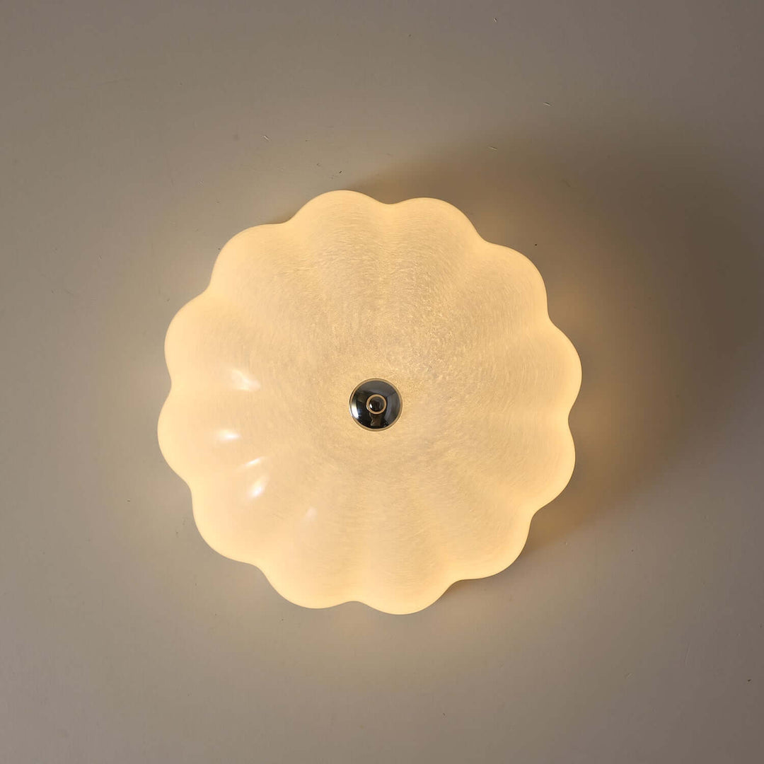 Plafonnier Coquille Opale - Luminaire Intérieur Design