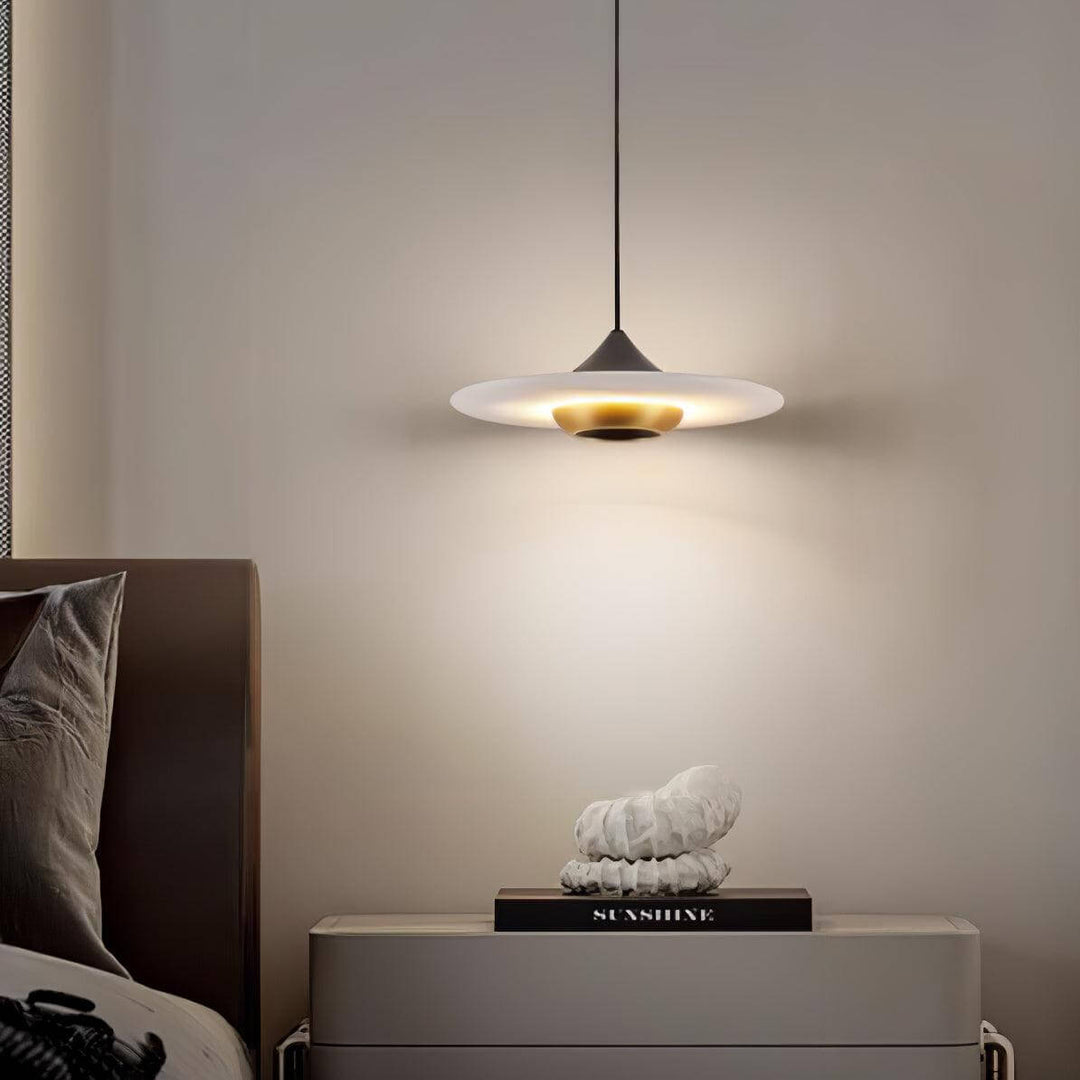 Lampe Pendante En Marbre Flying Saucer