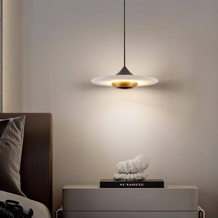 Lampe Pendante En Marbre Flying Saucer