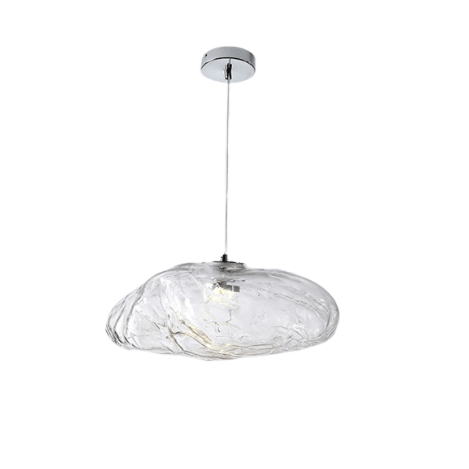 Suspension Verre Soufflé Minimaliste - Luminaire Design