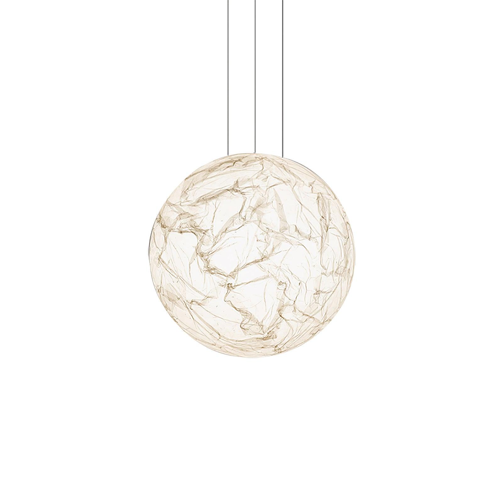 Lampe Pendante En Soie Moon