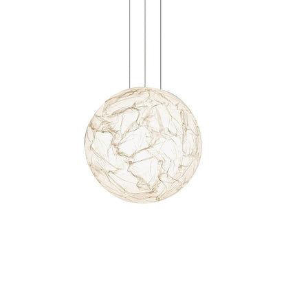 Lampe Pendante En Soie Moon