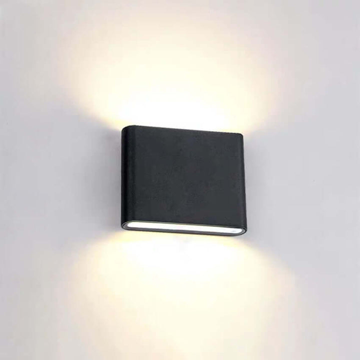 Applique Murale Extérieure LED Moderne - Éclairage Haut et Bas
